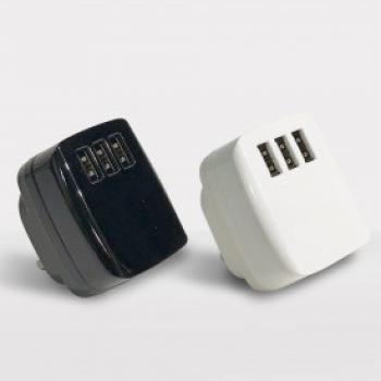 3.1 Amp TRI-USB Charging Adapter